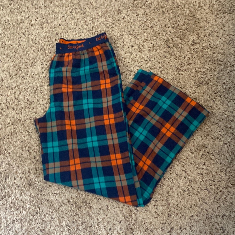 Boys Cat & Jack lounge flannel pants size XL (16)